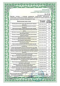 Сертификат Пескоуловитель ОВ-1,0-90 серия Профи