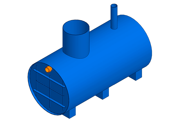 Жироуловитель ПЭ-18-2500 (горизонтальный)