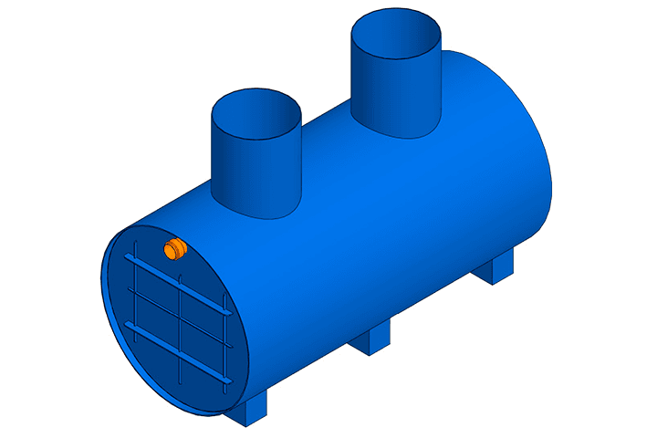 Жироуловитель ПЭ-22-3000 (горизонтальный)