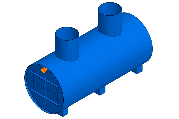 Жироуловитель ПЭ-25-3500 (горизонтальный)