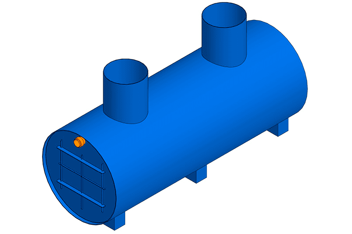 Жироуловитель ПЭ-29-4000 (горизонтальный)